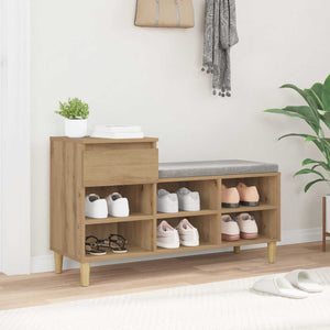 Ντουλάπα Παπουτσιών με συρτάρι Artisan Oak 102 x 36 x 60 εκ. - Pakobazaar