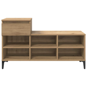 Ντουλάπα Παπουτσιών με συρτάρι artisan δρυς 102 x 36 x 60 εκ. - Pakobazaar