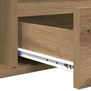 Τραπεζάκι σαλονιού με συρτάρι Artisan Oak 90 x 49 x 45 εκ - Pakobazaar