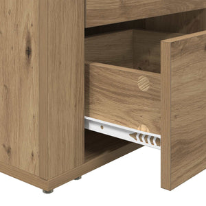 Κομοδίνο Artisan Oak 35 x 50 x 60 εκ Επεξεργασμένο ξύλο - Pakobazaar
