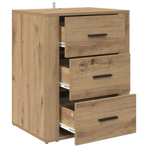 Κομοδίνο Artisan Oak 35 x 50 x 60 εκ Επεξεργασμένο ξύλο - Pakobazaar