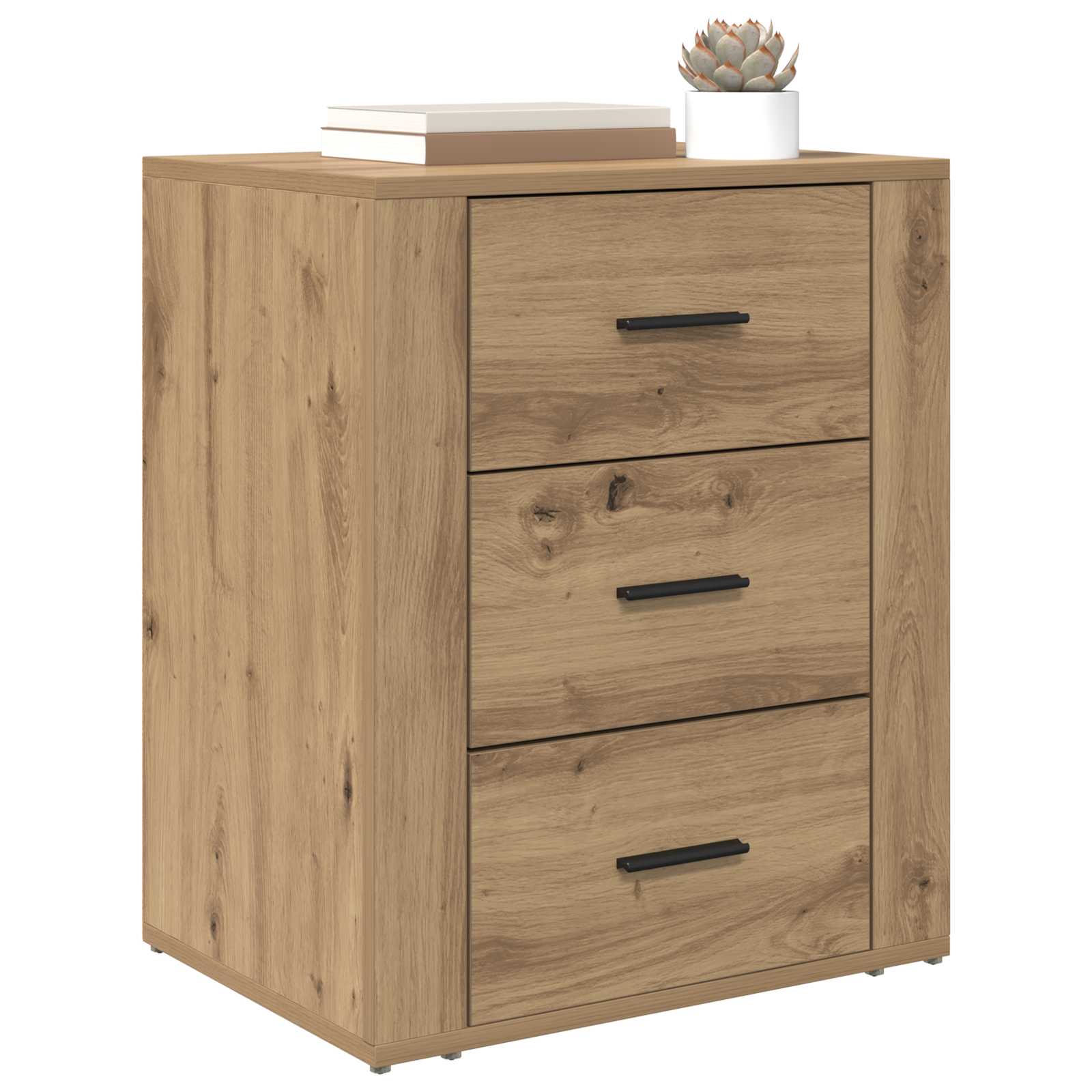 Κομοδίνο Artisan Oak 35 x 50 x 60 εκ Επεξεργασμένο ξύλο - Pakobazaar