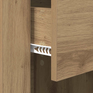 Κομοδίνο Artisan Oak 35 x 50 x 60 εκ Επεξεργασμένο ξύλο - Pakobazaar