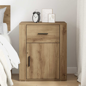 Κομοδίνο Artisan Oak 35 x 50 x 60 εκ Επεξεργασμένο ξύλο - Pakobazaar