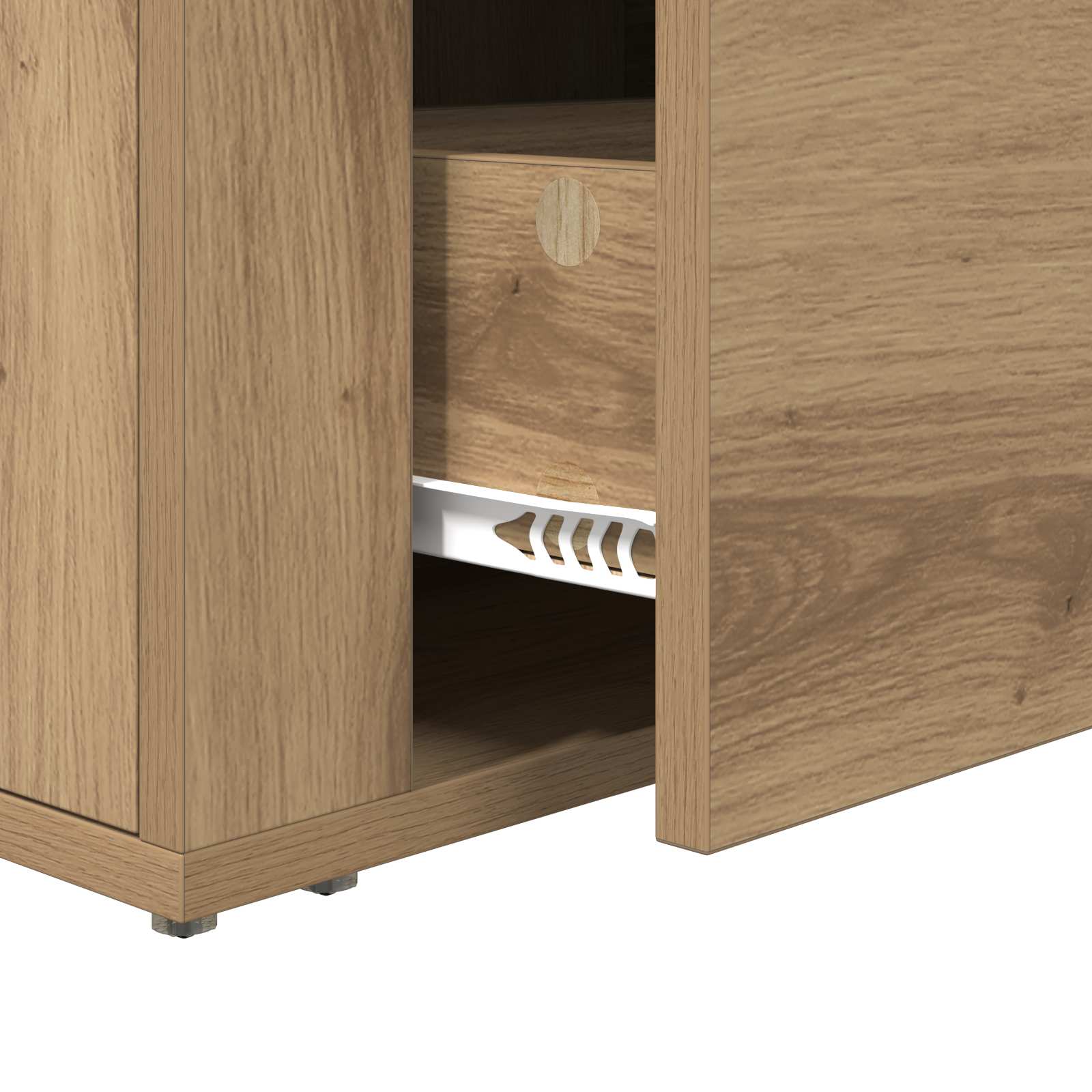 Κομοδίνο Artisan Oak 35 x 60 x 50 εκ. Επεξεργασμένο ξύλο - Pakobazaar