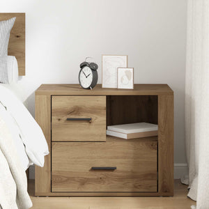 Κομοδίνο Artisan Oak 35 x 60 x 50 εκ. Επεξεργασμένο ξύλο - Pakobazaar