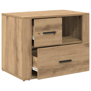 Κομοδίνο Artisan Oak 35 x 60 x 50 εκ. Επεξεργασμένο ξύλο - Pakobazaar