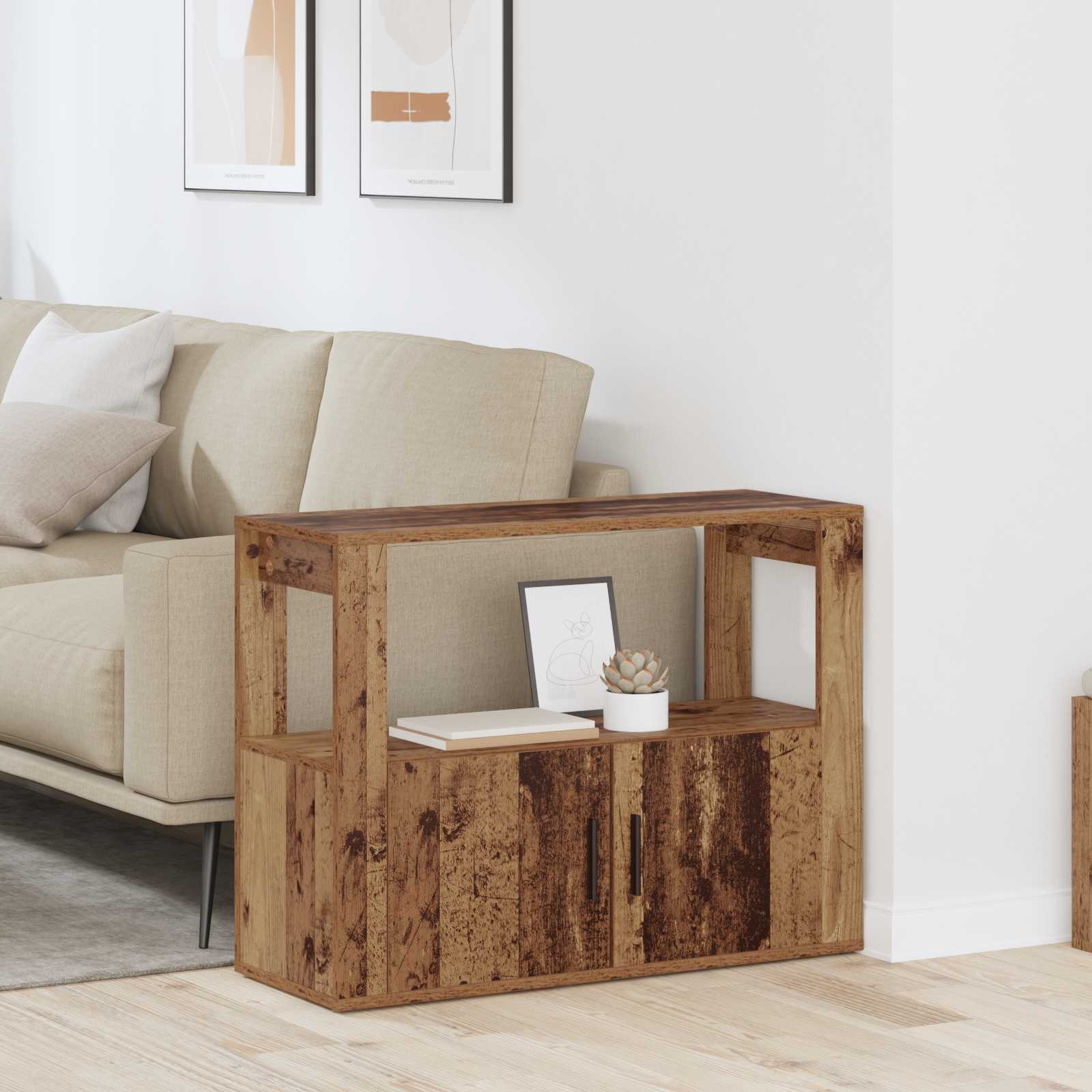 Πλαϊνό γραφείο Παλαιό ξύλο 80 x 30 x 60 cm Επεξεργασμένο ξύλο - Pakobazaar