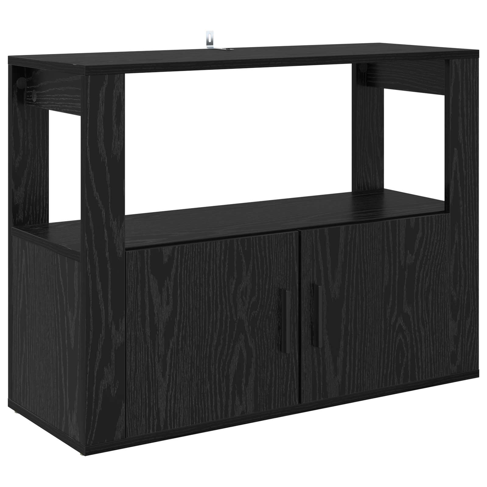 Πλαϊνό γραφείο Μαύρη δρυς 80 x 30 x 60 cm Επεξεργασμένο ξύλο - Pakobazaar