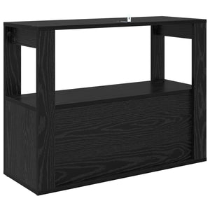 Πλαϊνό γραφείο Μαύρη δρυς 80 x 30 x 60 cm Επεξεργασμένο ξύλο - Pakobazaar