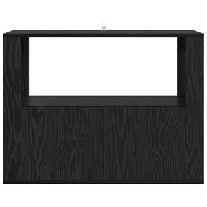 Πλαϊνό γραφείο Μαύρη δρυς 80 x 30 x 60 cm Επεξεργασμένο ξύλο - Pakobazaar