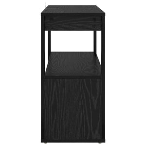 Πλαϊνό γραφείο Μαύρη δρυς 80 x 30 x 60 cm Επεξεργασμένο ξύλο - Pakobazaar