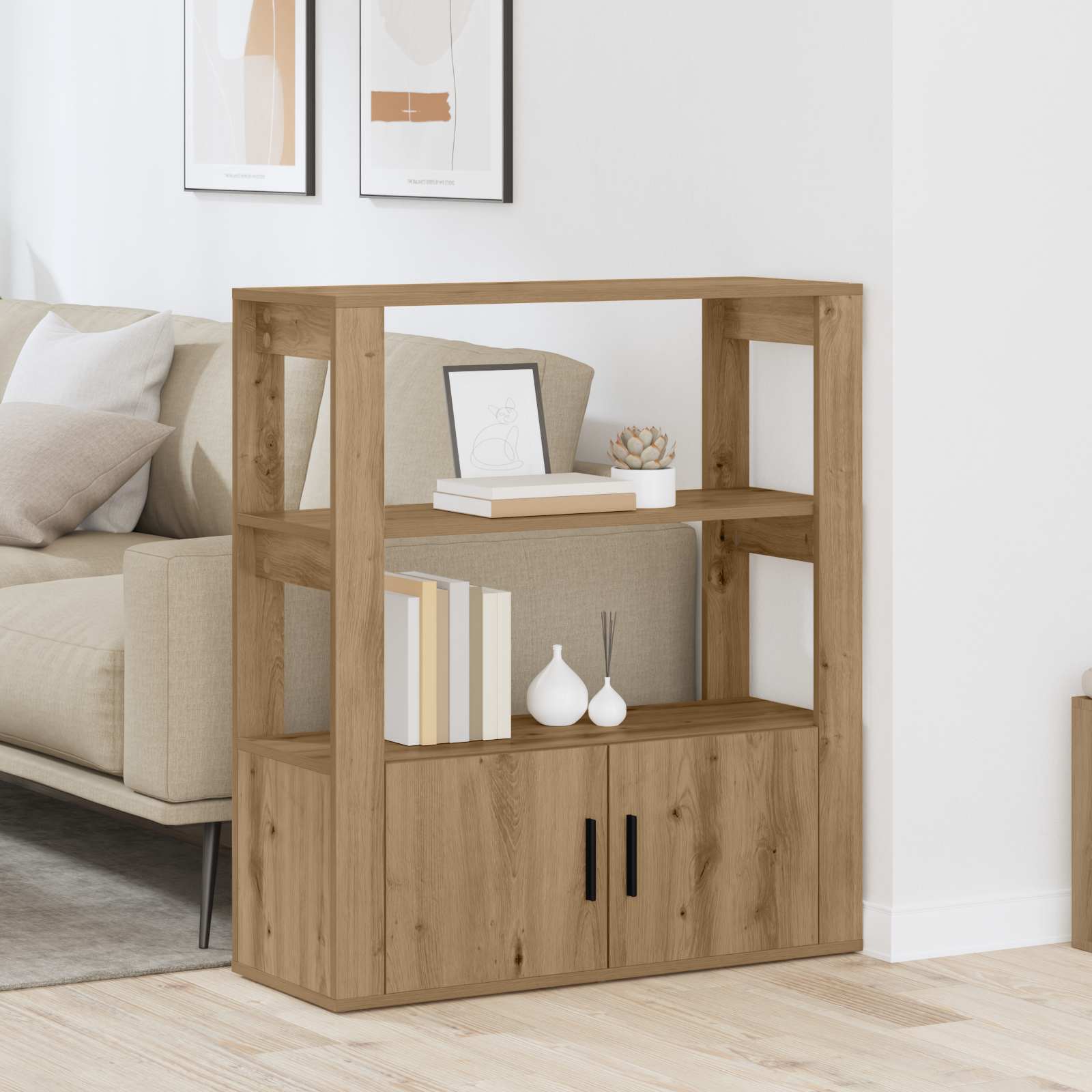 Πλαϊνό γραφείο artisan δρυς 30 x 80 x 90 εκ Επεξεργασμένο ξύλο - Pakobazaar