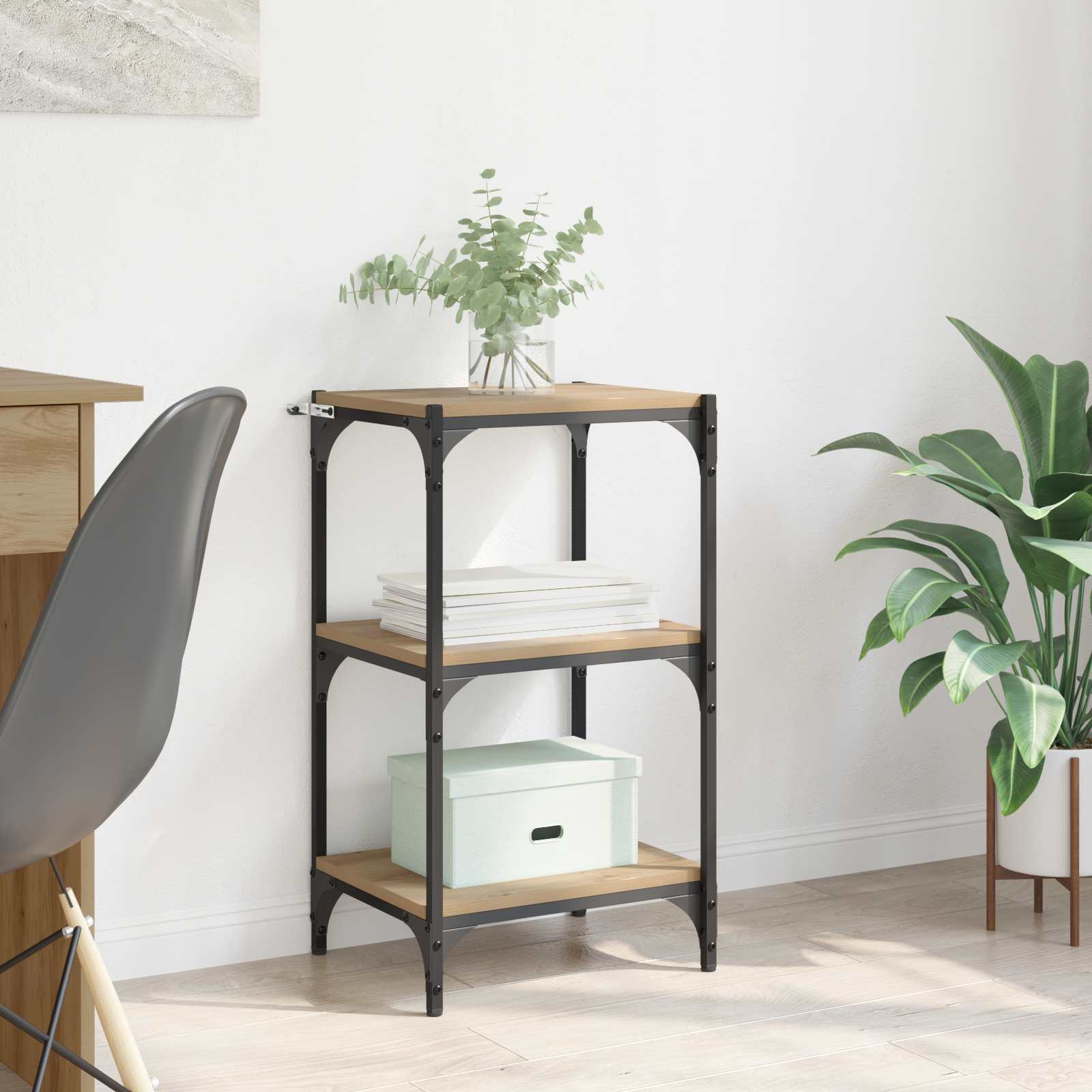 Βιβλιοθήκη artisan δρυς 40 x 33 x 70,5 εκ. - Pakobazaar