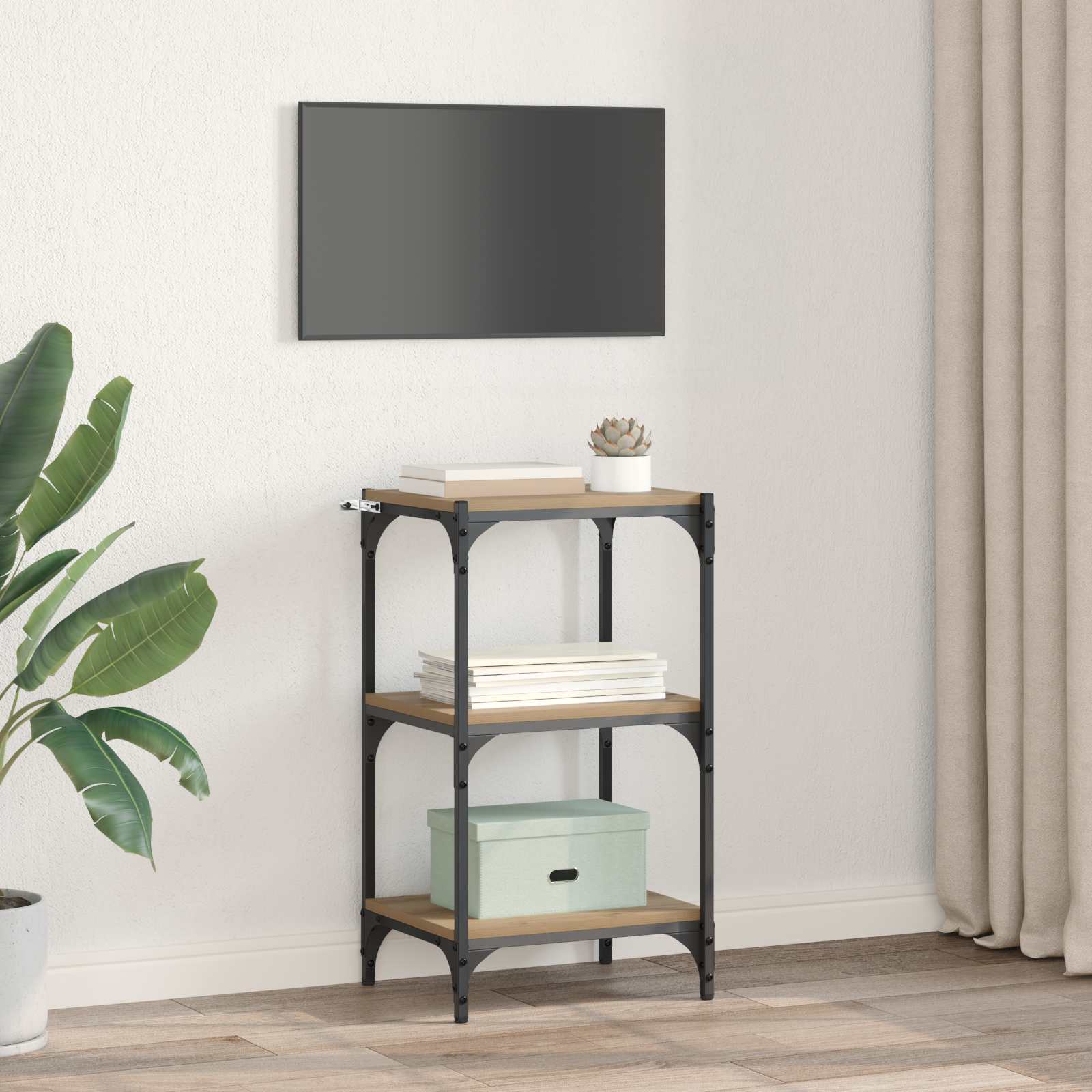 Βιβλιοθήκη artisan δρυς 40 x 33 x 70,5 εκ. - Pakobazaar