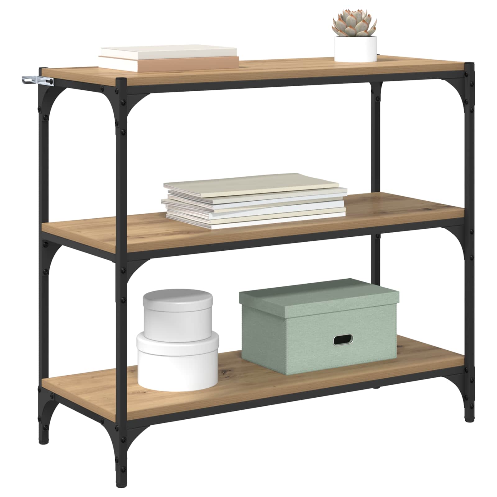Βιβλιοθήκη Artisan Oak 80 x 33 x 70,5 εκ. - Pakobazaar
