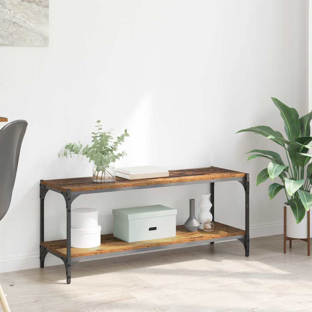 Ντουλάπι TV Παλιό Ξύλο 100x33x41εκ. - Pakobazaar