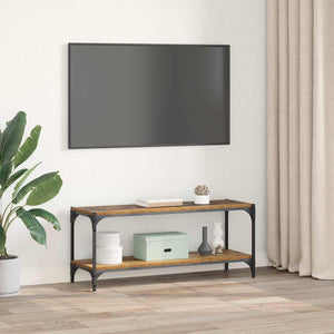 Ντουλάπι TV Παλιό Ξύλο 100x33x41εκ. - Pakobazaar