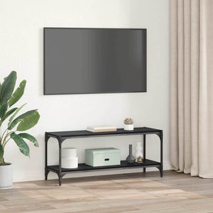 Ντουλάπι TV Μαύρη Οξυά 100x33x41εκ. - Pakobazaar