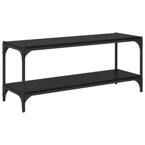 Ντουλάπι TV Μαύρη Οξυά 100x33x41εκ. - Pakobazaar