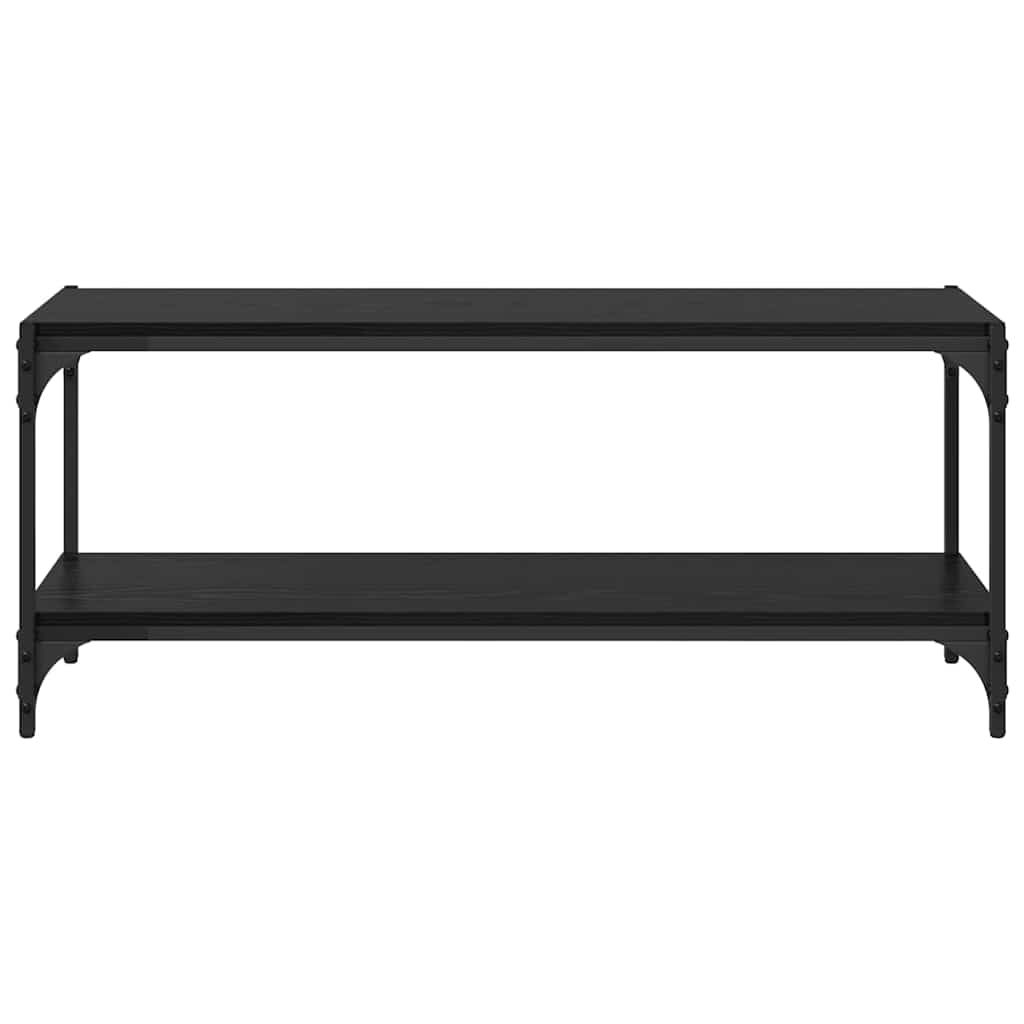 Ντουλάπι TV Μαύρη Οξυά 100x33x41εκ. - Pakobazaar