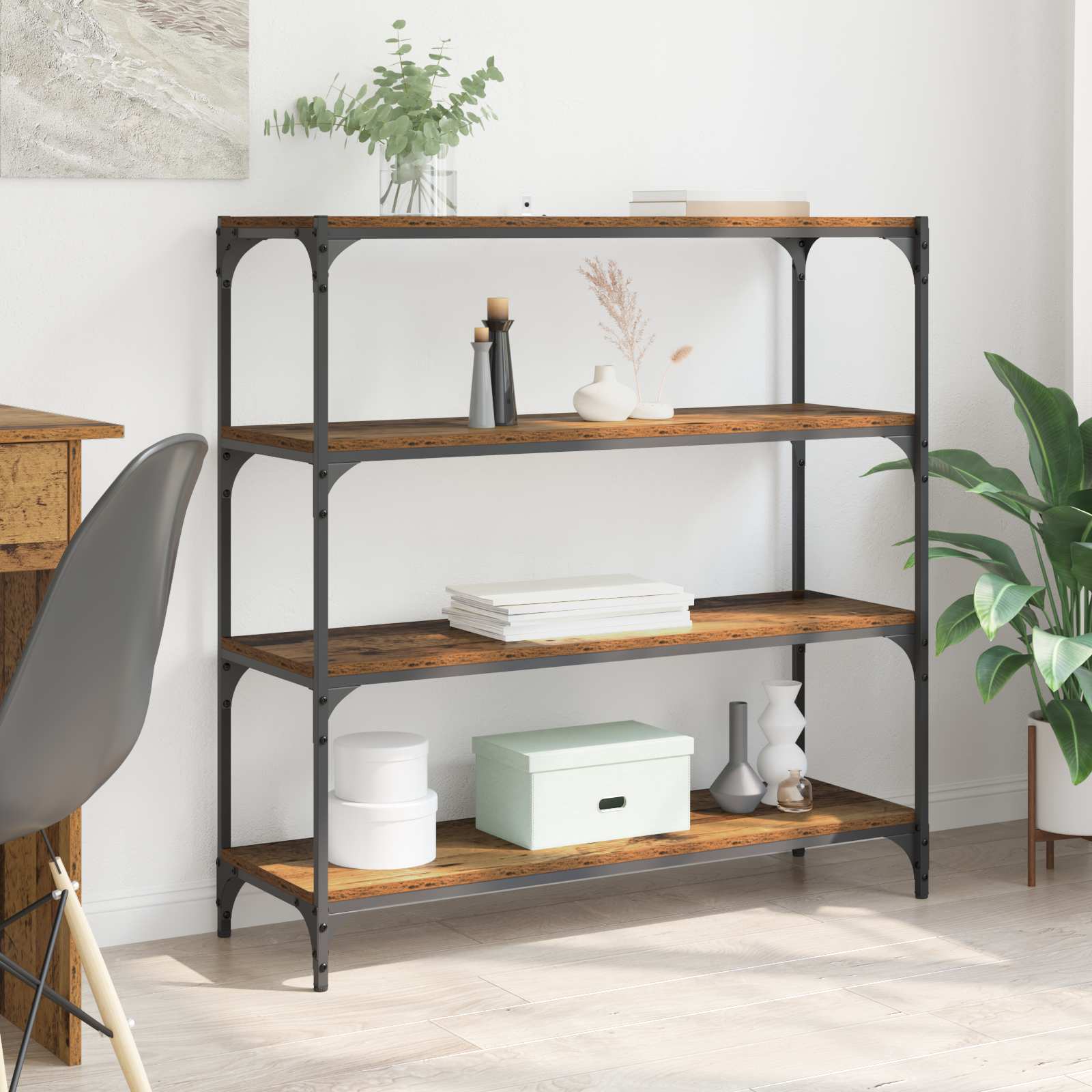 Βιβλιοθήκη Παλιό Ξύλο 100 x 33 x 100 εκ.