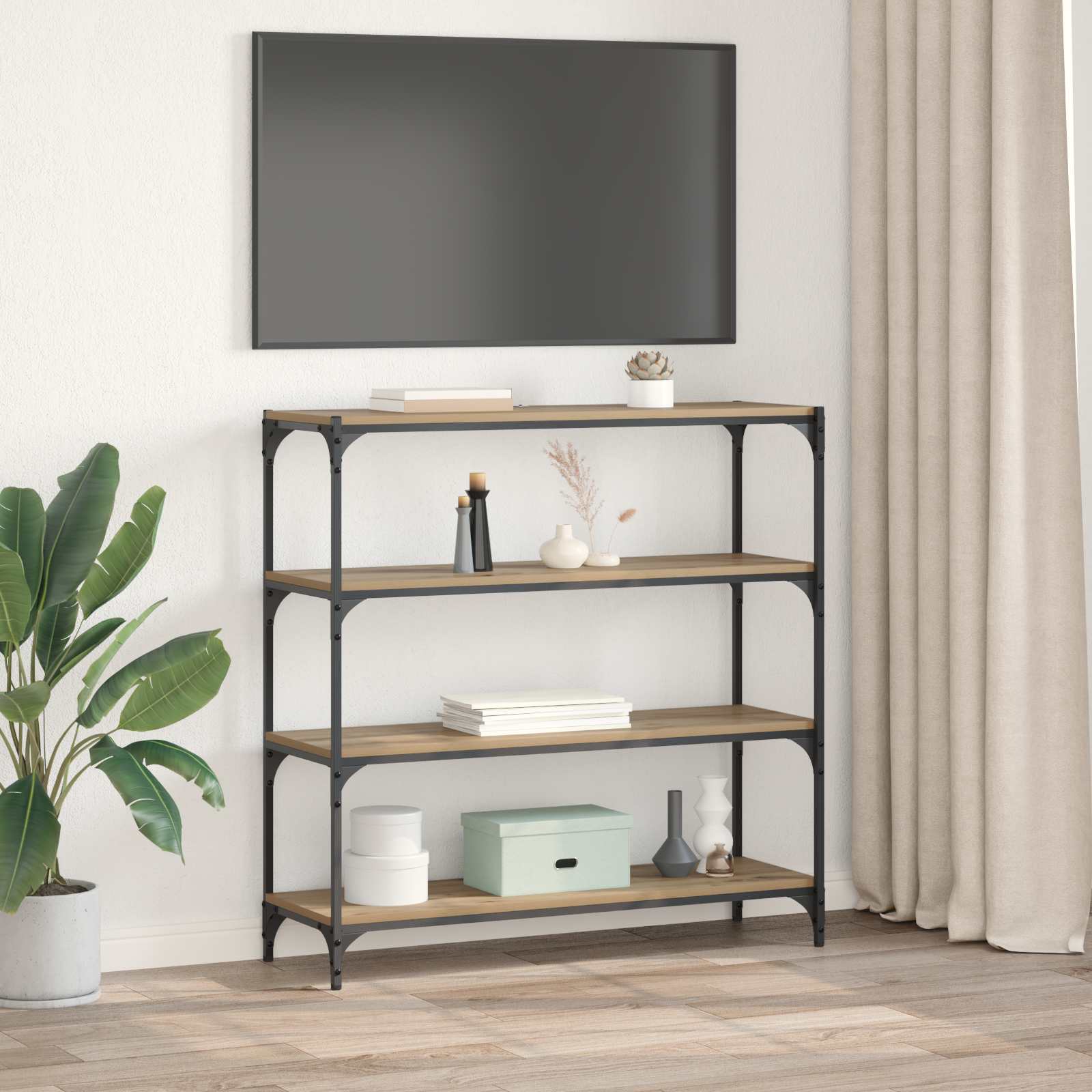 Βιβλιοθήκη Artisan Oak 100 x 33 x 100 εκ.