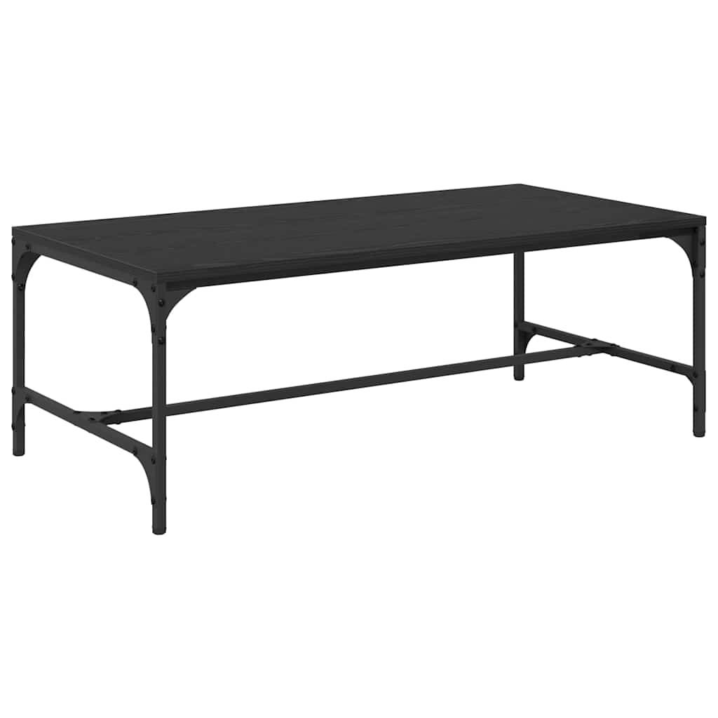 Τραπεζάκι σαλονιού Μαύρη Οξυά 100 x 50 x 35 cm
