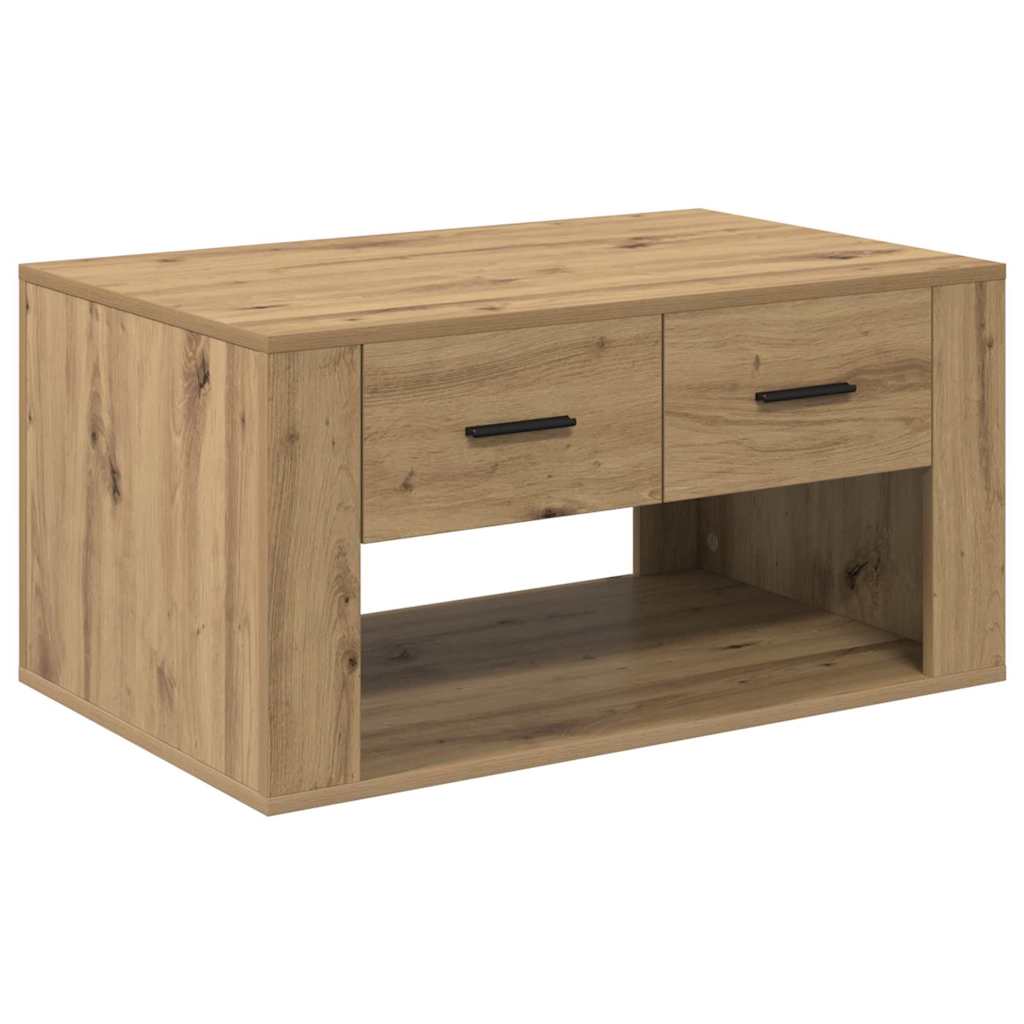 Τραπεζάκι σαλονιού με συρτάρι Artisan Oak 80 x 50 x 40 cm - Pakobazaar