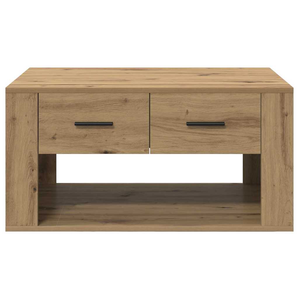 Τραπεζάκι σαλονιού με συρτάρι Artisan Oak 80 x 50 x 40 cm - Pakobazaar