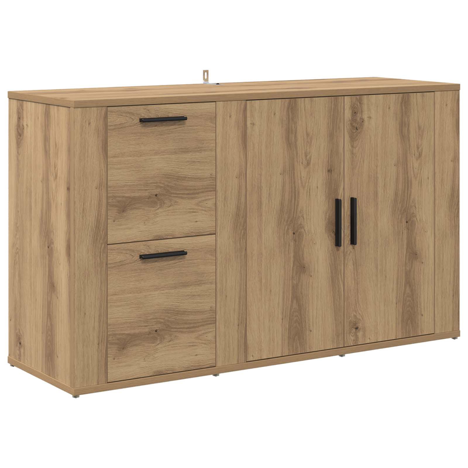 Πλαϊνό γραφείο με συρτάρι Artisan Oak 100 x 33 x 59.5 εκ. - Pakobazaar