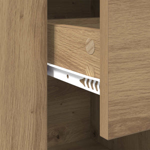 Πλαϊνό γραφείο με συρτάρι Artisan Oak 100 x 30 x 59,5 εκ - Pakobazaar