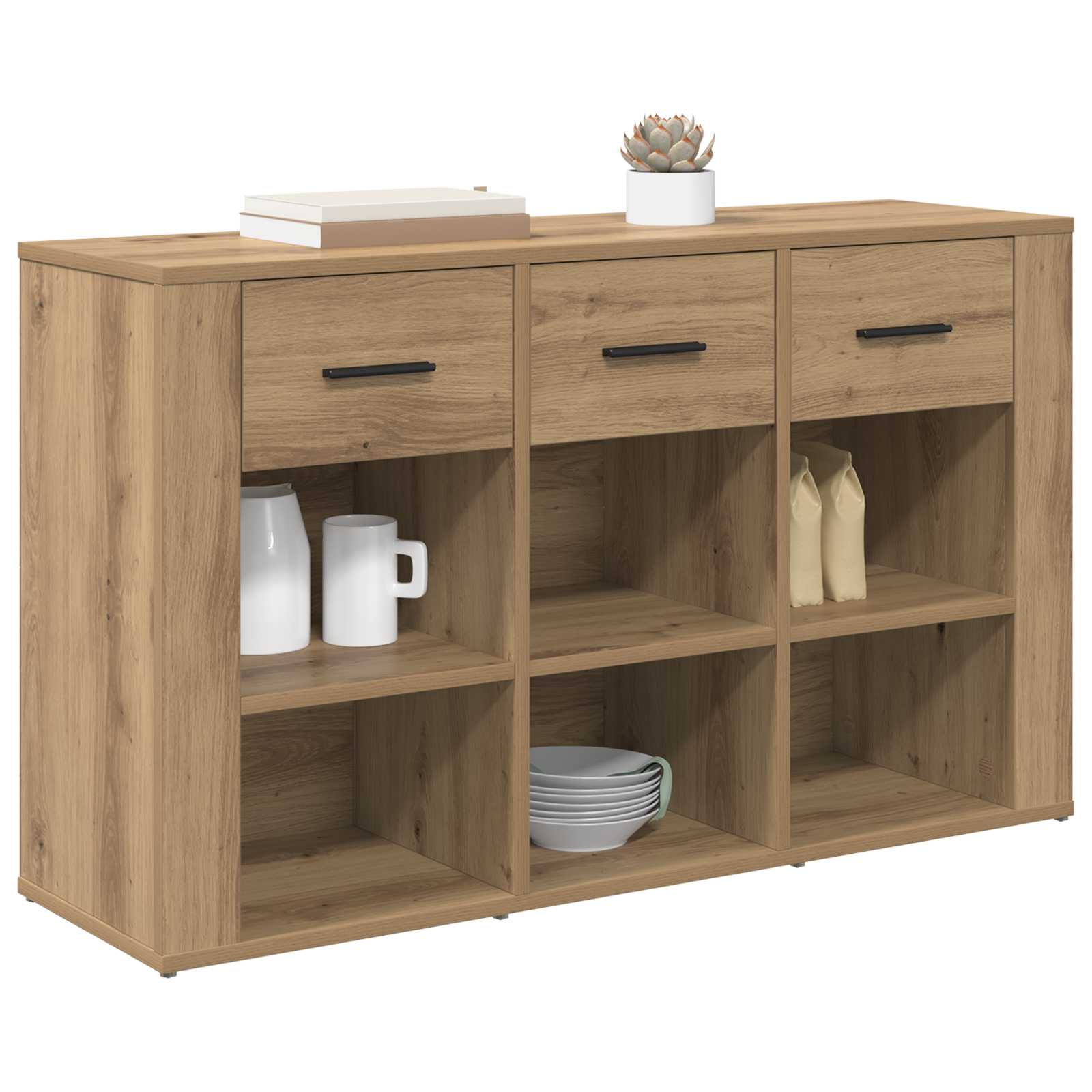 Πλαϊνό γραφείο με συρτάρι Artisan Oak 100 x 30 x 59,5 εκ - Pakobazaar