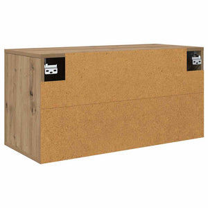 Κρεμαστό Ντουλάπι Τηλεόρασης artisan δρυς 80 x 34.5 x 40 εκ - Pakobazaar