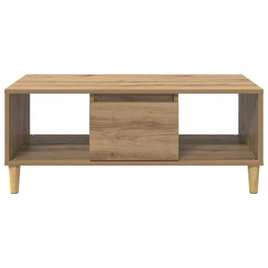 Τραπεζάκι σαλονιού με συρτάρι Artisan Oak 90 x 50 x 26.5 εκ. - Pakobazaar
