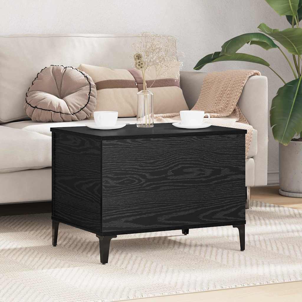 Τραπεζάκι σαλονιού Μαύρη Οξυά 60 x 44,5 x 45 εκ - Pakobazaar