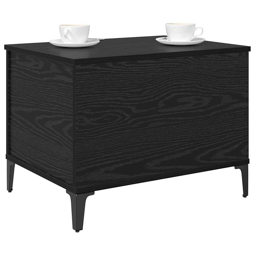 Τραπεζάκι σαλονιού Μαύρη Οξυά 60 x 44,5 x 45 εκ - Pakobazaar
