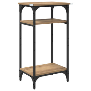 Τραπεζάκι Πλευράς με ράφι Artisan Oak 40 x 30 x 75 cm - Pakobazaar