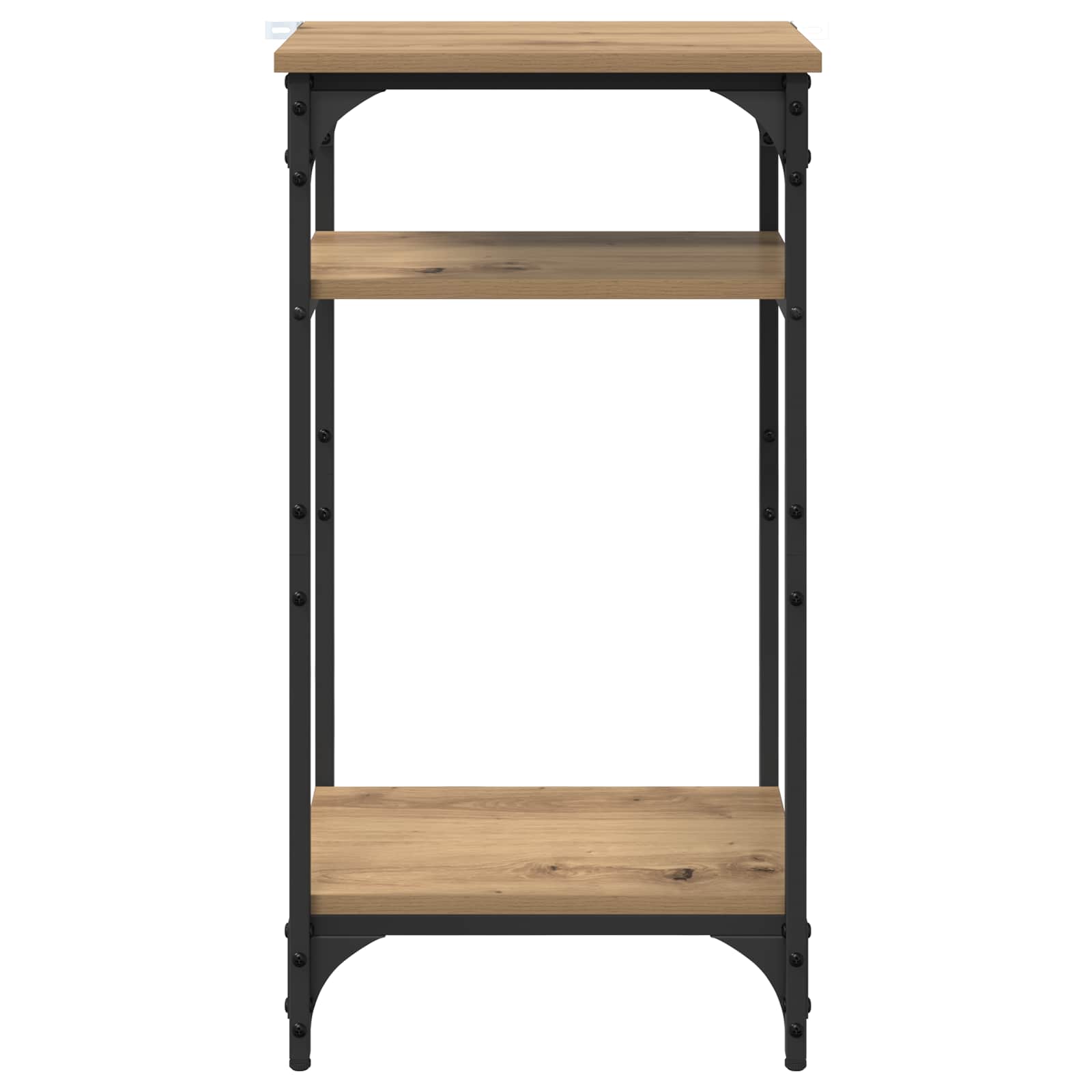 Τραπεζάκι Πλευράς με ράφι Artisan Oak 40 x 30 x 75 cm - Pakobazaar