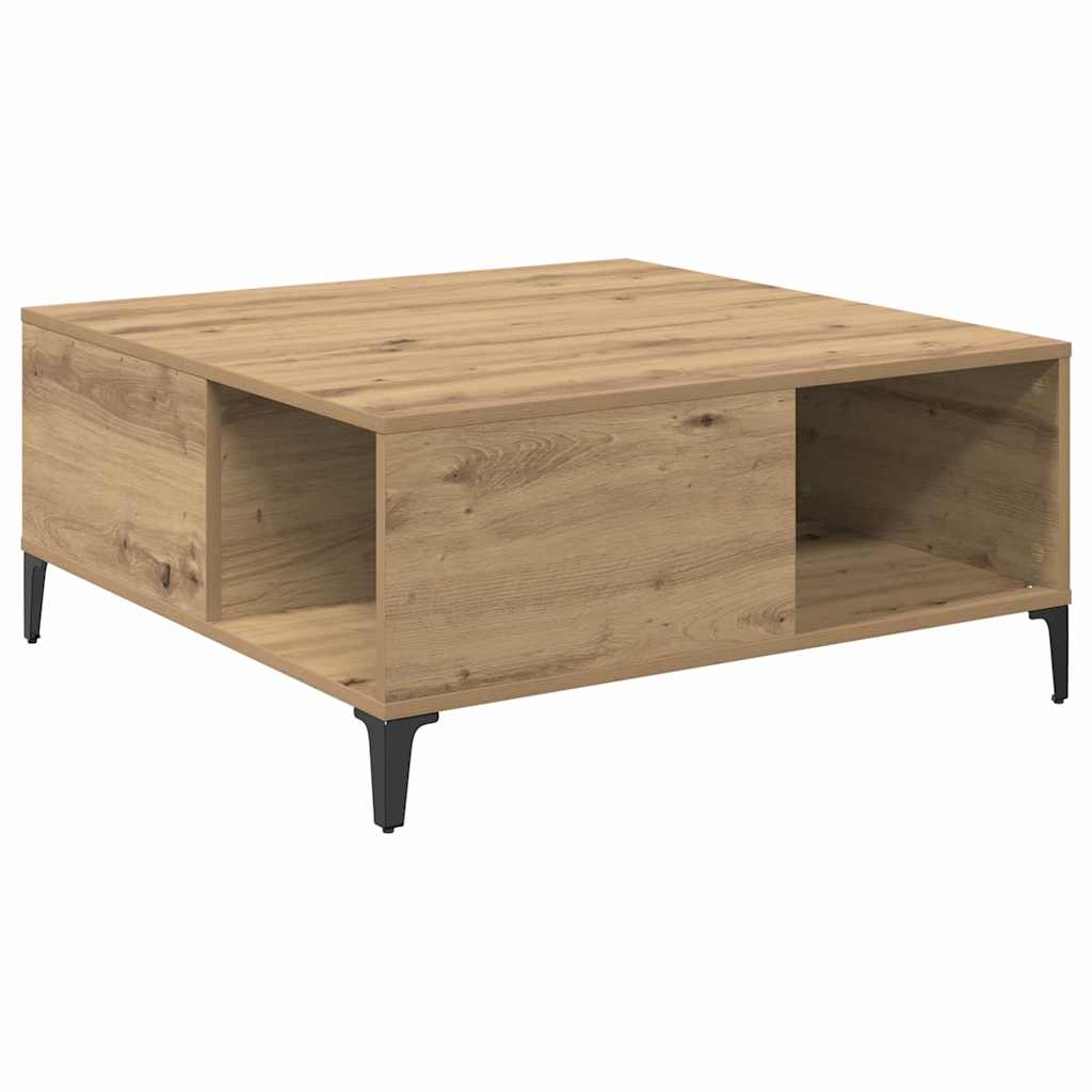 Τραπεζάκι σαλονιού Artisan Oak 80 x 80 x 36,5 εκ - Pakobazaar