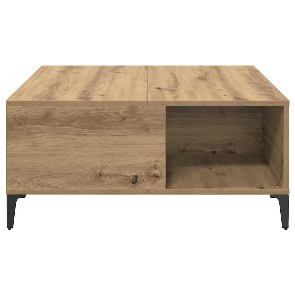 Τραπεζάκι σαλονιού Artisan Oak 80 x 80 x 36,5 εκ - Pakobazaar