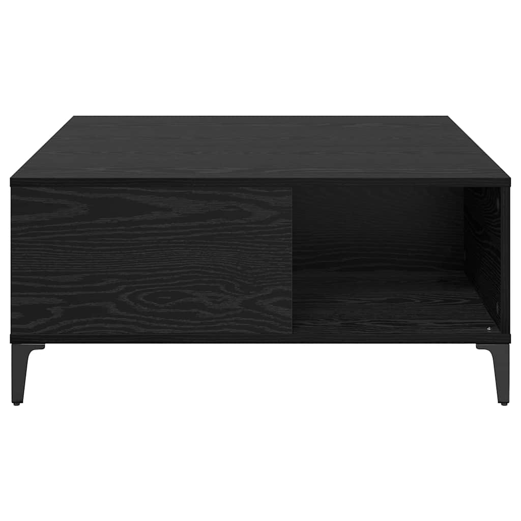 Τραπεζάκι σαλονιού Μαύρη Οξυά 80 x 80 x 36,5 εκ - Pakobazaar