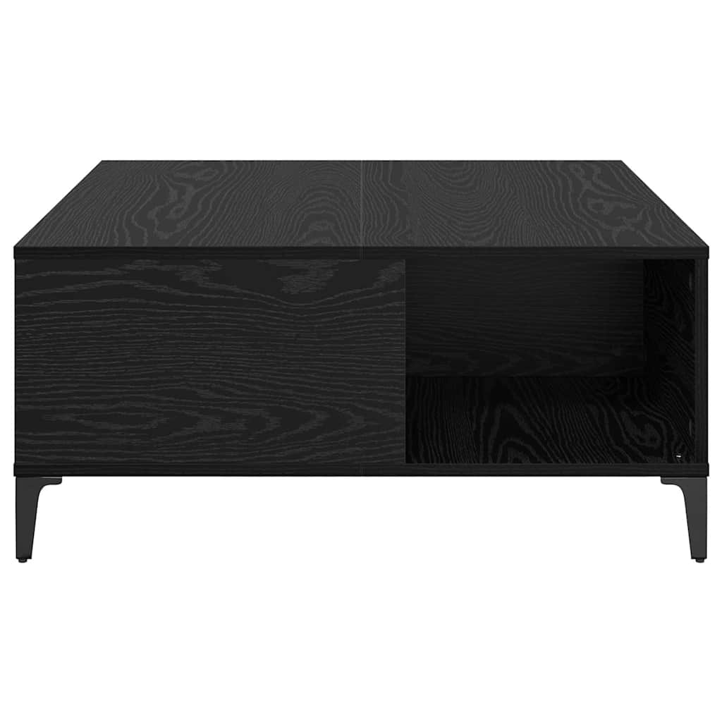 Τραπεζάκι σαλονιού Μαύρη Οξυά 80 x 80 x 36,5 εκ - Pakobazaar