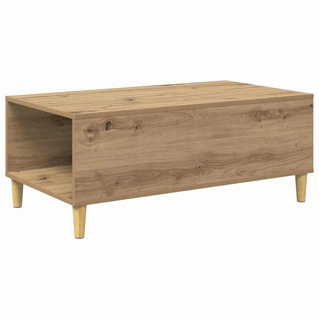 Τραπεζάκι σαλονιού με συρτάρι Artisan Oak 90 x 50 x 35 cm - Pakobazaar