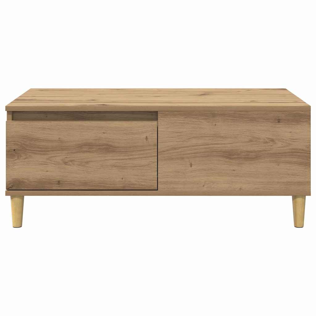 Τραπεζάκι σαλονιού με συρτάρι Artisan Oak 90 x 50 x 35 cm - Pakobazaar