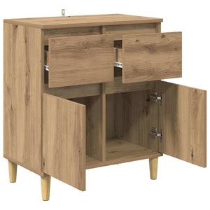 Πλαϊνό γραφείο Artisan Oak 60 x 35 x 70 cm Επεξεργασμένο Ξύλο