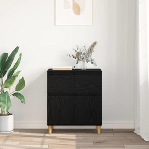 Πλαϊνό γραφείο Μαύρη Οξυά 60 x 35 x 70 cm Επεξεργασμένο Ξύλο