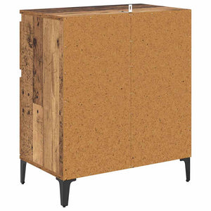 Πλαϊνό γραφείο με συρτάρι Παλιό Ξύλο 60 x 35 x 70 cm