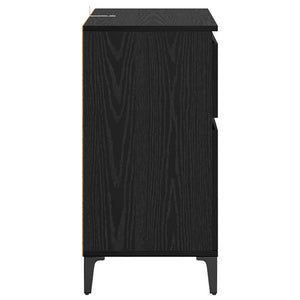 Πλαϊνό γραφείο με συρτάρι Μαύρη Οξυά 60 x 35 x 70 cm