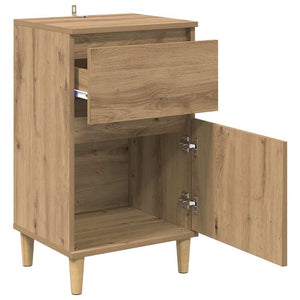 Κομοδίνο 2 pcs Artisan Oak 40 x 35 x 70 εκ. Επεξεργασμένο ξύλο - Pakobazaar